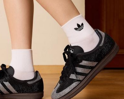 Samba OG Rhinestone Black Silver