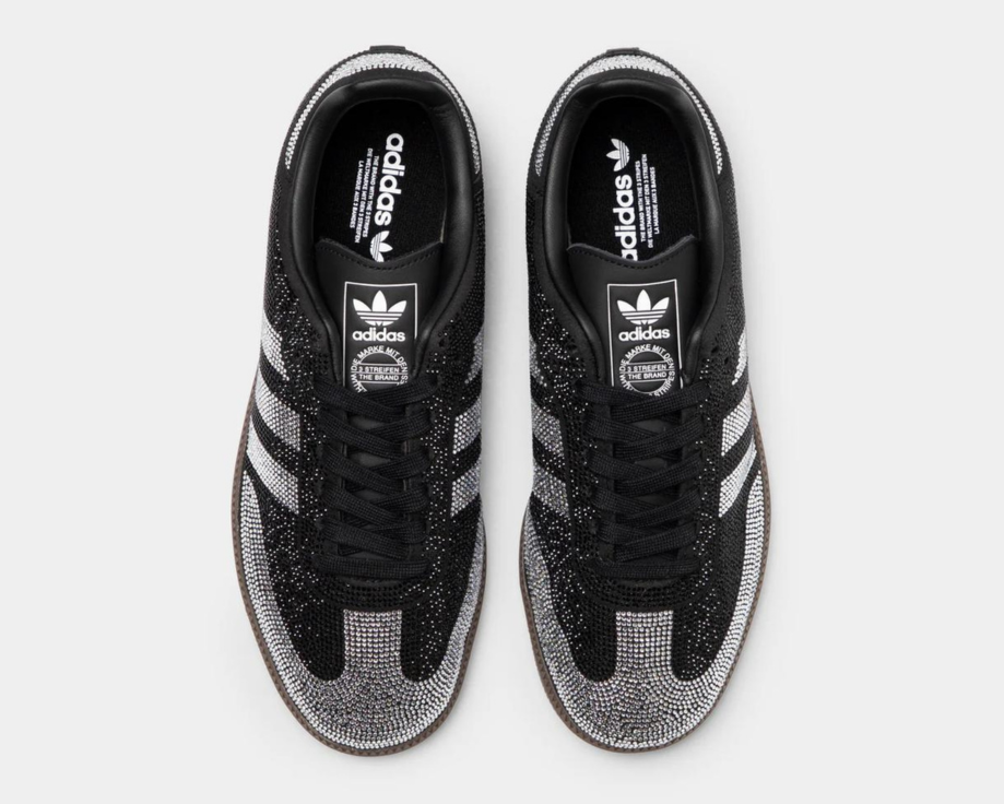 Samba OG Rhinestone Black Silver